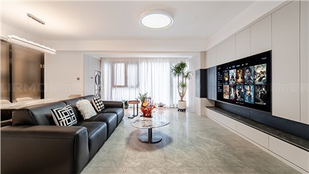 10.8w打造現代黑白灰風格的家126m² | 麗爾曼頓全房全屋整裝